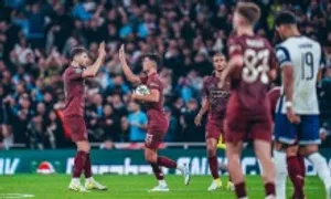 Man City bị Tottenham loại khỏi Cup Liên đoàn